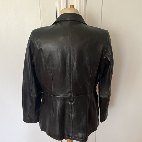 Women’s (L) KASPER leather jacket, good condition, 5% discount to first buyer. - Picture 4 of 7